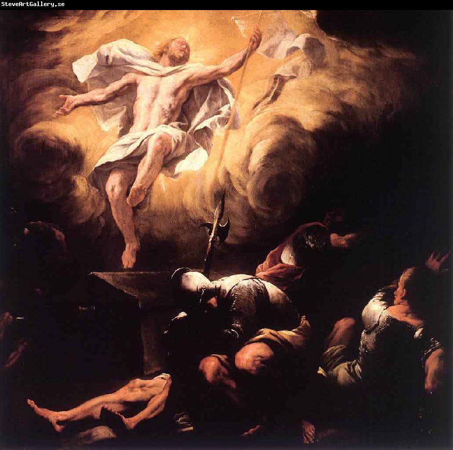 Luca  Giordano The Resurrection